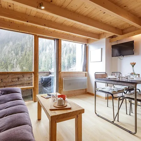 Διαμέρισμα Grand Roc C403 From Slopes 280m, View, Parking & Wifi - Happy *
